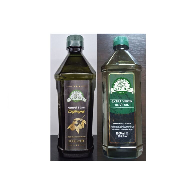 Turkish extra virgin olive oil in 1-liter pet bottles